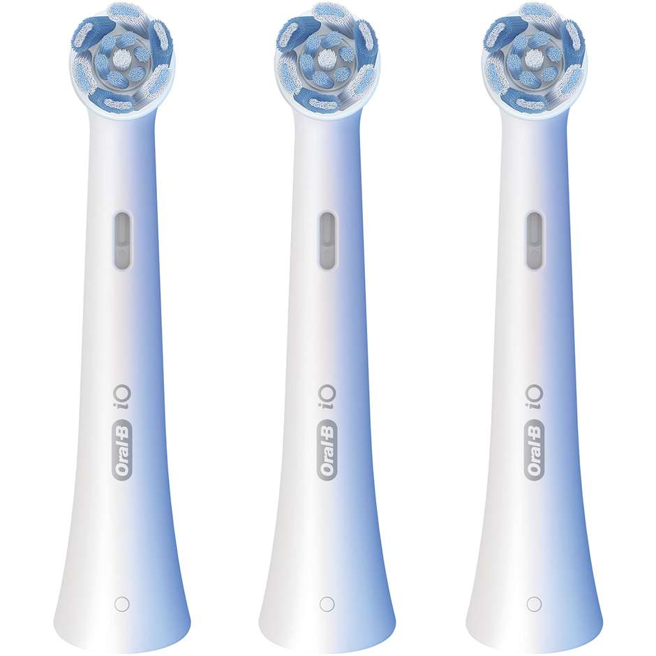 Oral-B iO Ultimate Clean Testine di ricambio bianche 3 pezzi