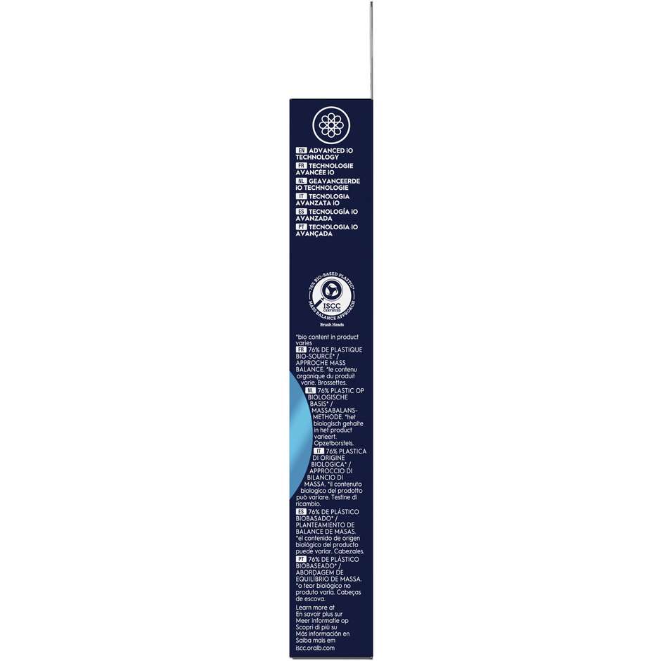 Oral-B iO Ultimate Clean Testine di ricambio bianche 3 pezzi