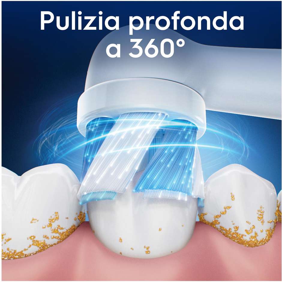 Oral-B iO Ultimate Clean Testine di ricambio bianche 3 pezzi