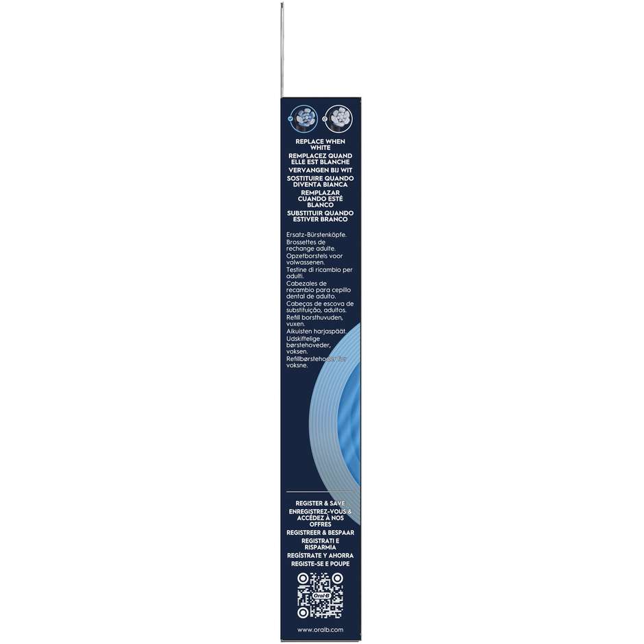 Oral-B iO Ultimate Clean Testine di ricambio nere 3 pezzi