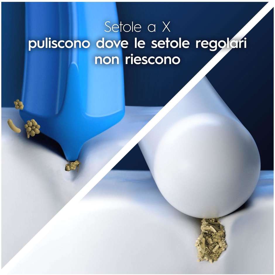 Oral-B Pro Precision Clean, 3 testine di ricambio bianche