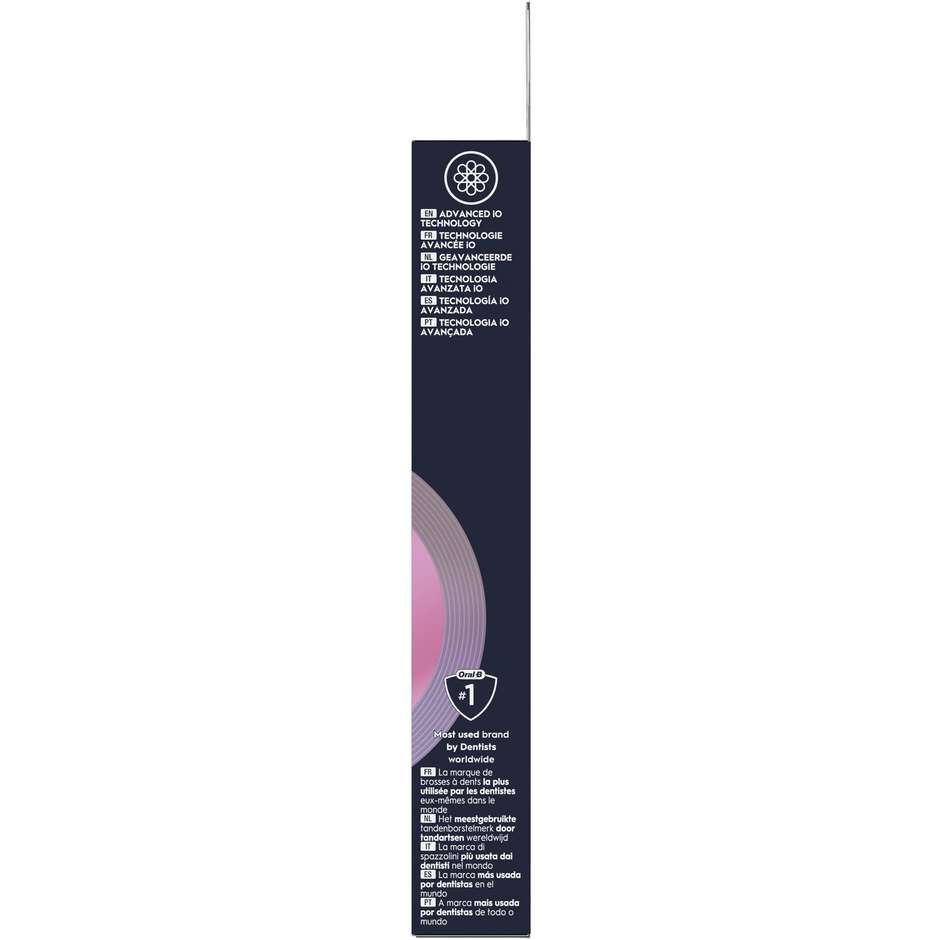 Oral-B Testine di Ricambio iO Gentle Care Confezione da 2 Pezzi Nero per Denti Sensibili