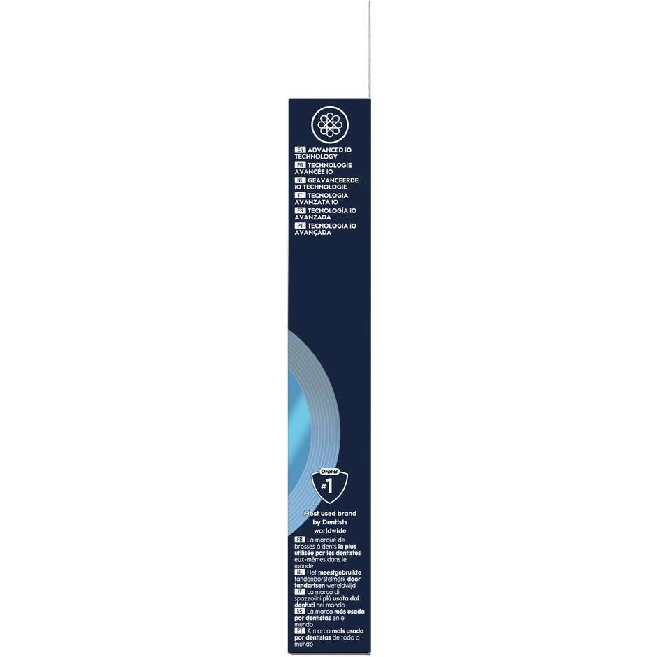 Oral-B Testine di Ricambio iO Ultimate Clean Confezione da 2 Pezzi Nero