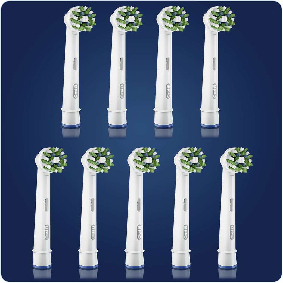 Oral-B Testine di Ricambio Originali Confezione Scorta 9 Pezzi (3 Confezioni da 3 Pezzi)