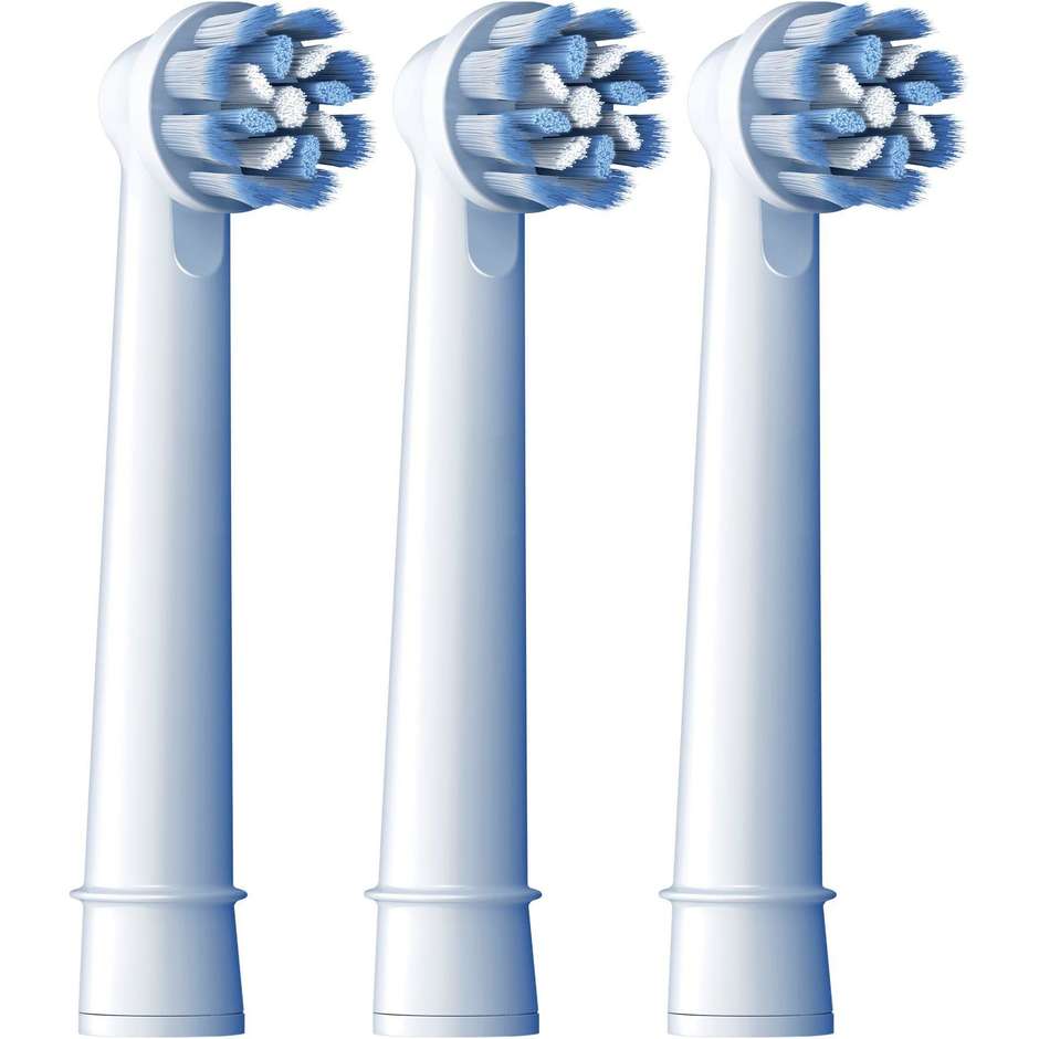 Oral-B Testine di Ricambio Pro Sensitive Clean Confezione da 3 Pezzi per Denti Sensibili