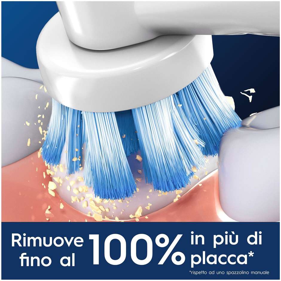Oral-B Testine di Ricambio Pro Sensitive Clean Confezione da 3 Pezzi per Denti Sensibili