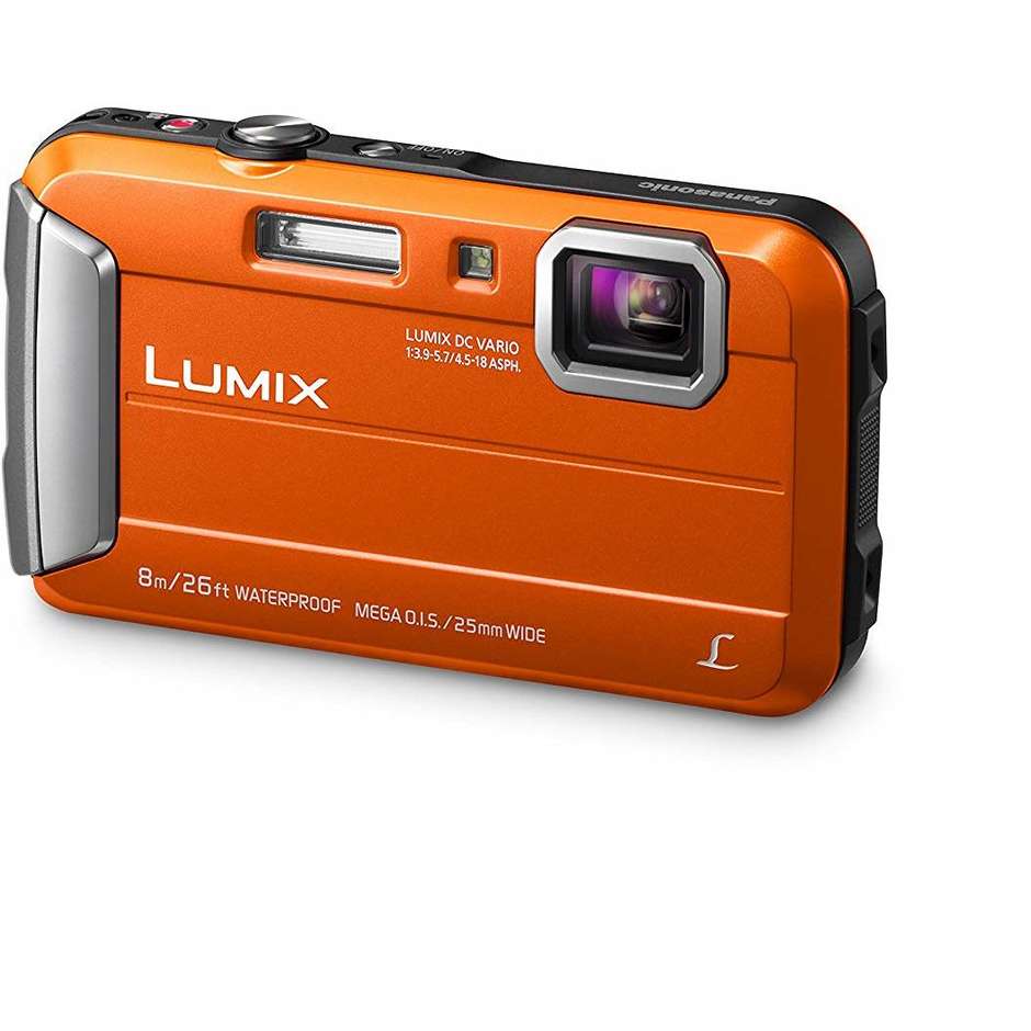 Panasonic DMC-FT30 Lumix Fotocamera compatta impermeabile 16 MP Zoom ottico 4x colore Arancione