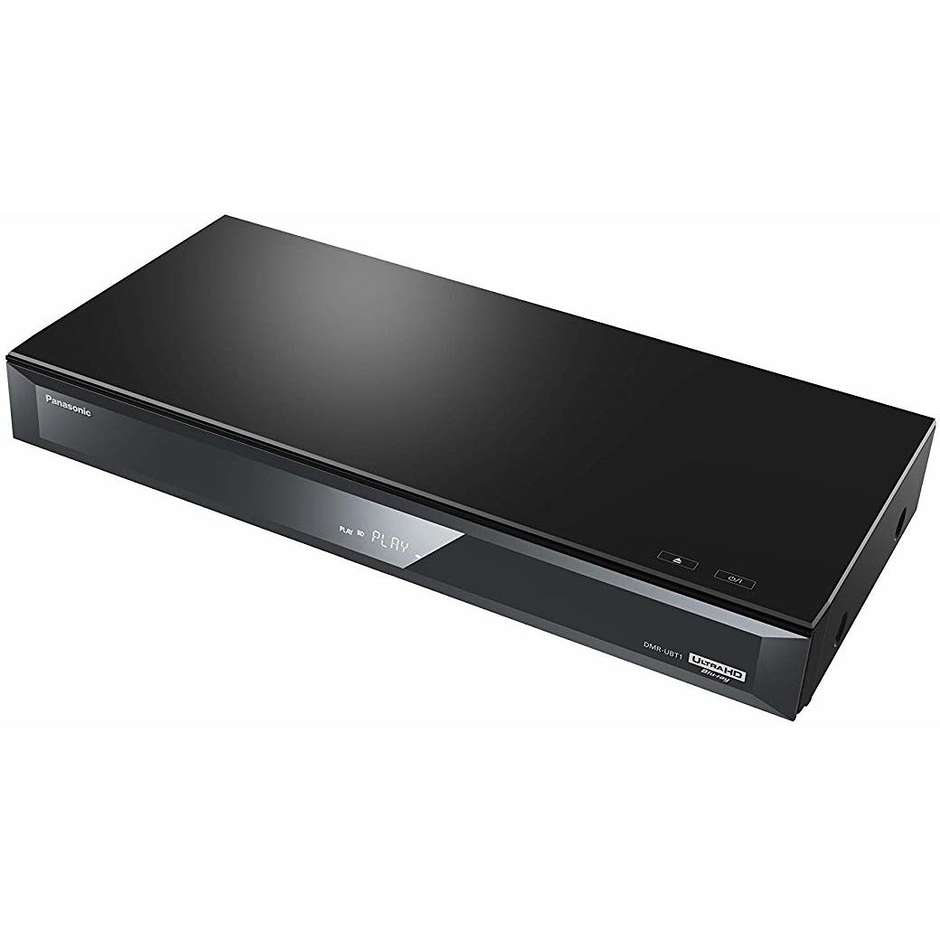 Panasonic DMR-UBT1EC-K Lettore DVD Blu-Ray 4K memoria 1 TB Wifi colore Nero