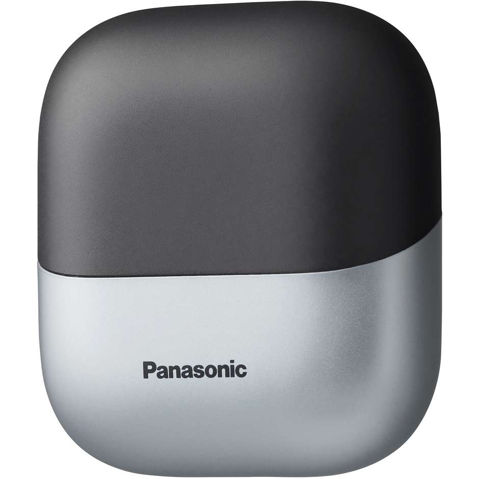 Panasonic ES-CM3B Rasoio ultracompatto 3 lame Wet&Dry Colore Nero, Argento