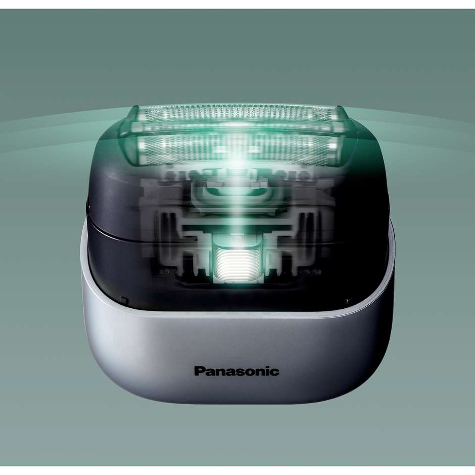 Panasonic ES-CM3BKS503 rasoio compatto a 3 lame Wet & Dry, 45 minuti, 123 g