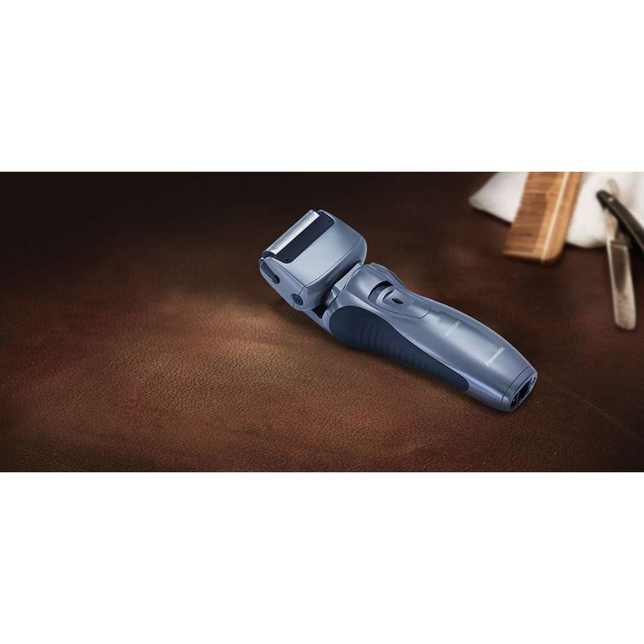Panasonic ES-RW33-H503 rasoio ricaricabile due lamine Wet & Dry con trimmer