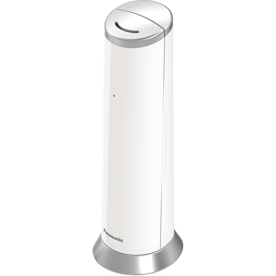 Panasonic KX-TGK220JTW Telefono Cordless con Segreteria Telefonica Design Verticale Monolite Display LCD Colore Bianco