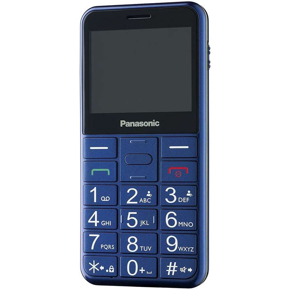 Panasonic KX-TU150EXCN telefono cellulare 2,4" dual sim Bluetooth funzione SOS colore blu