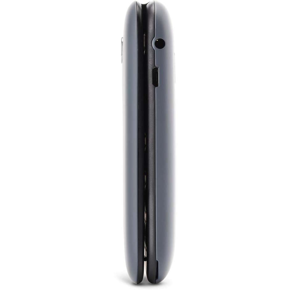 Panasonic KX-TU400 Telefono Cellulare a Conchiglia 2,4" Flip Attivo Tasto SOS Grigio