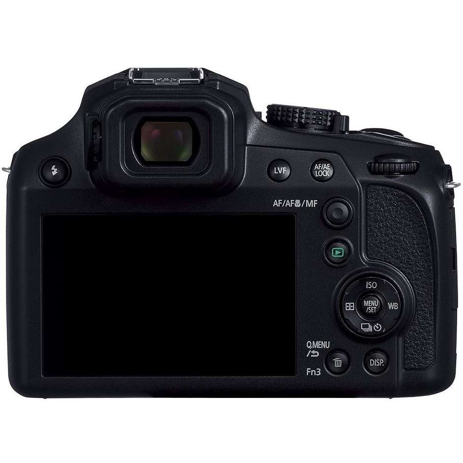 Panasonic Lumix DC-FZ82DE-K Fotocamera Bridge con Obiettivo 20-1200 mm F2.8-5.9, 18.1MP Video e Foto 4K OLED Colore Nero