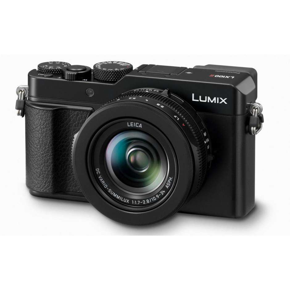 Panasonic LX100M II + LEICA DC VARIO-SUMMILUX Fotocamera digitale HD 17 Mp colore nero
