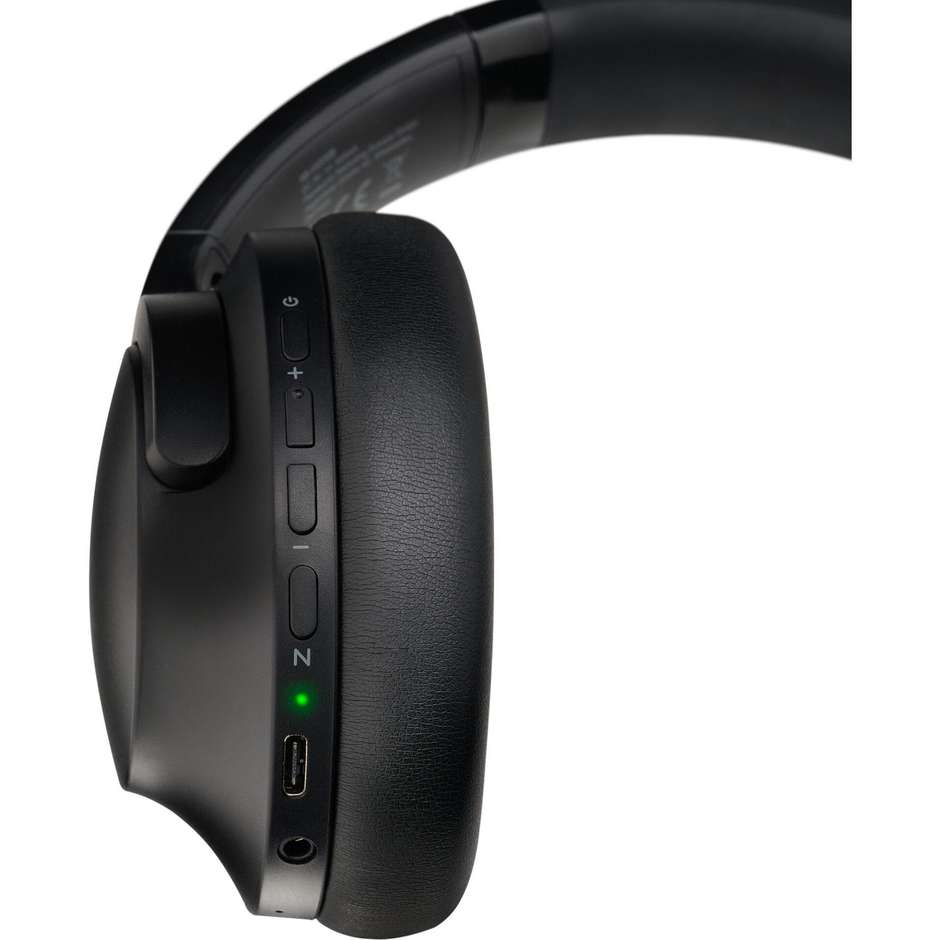 Panasonic RB-HX330BDEK Cuffie Over-Ear Bluetooth ANC 55h USB-C Microfono Nero