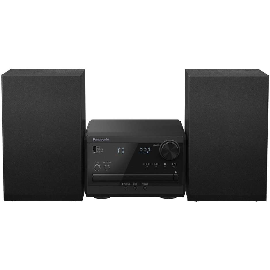 Panasonic SC-PM272EG-K Impianto Hi-Fi Stereo Colore Nero