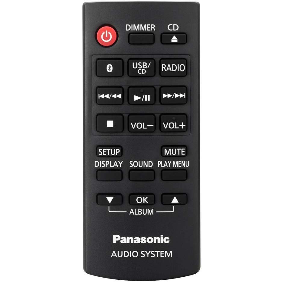 Panasonic SC-PM272EG-K Impianto Hi-Fi Stereo Colore Nero