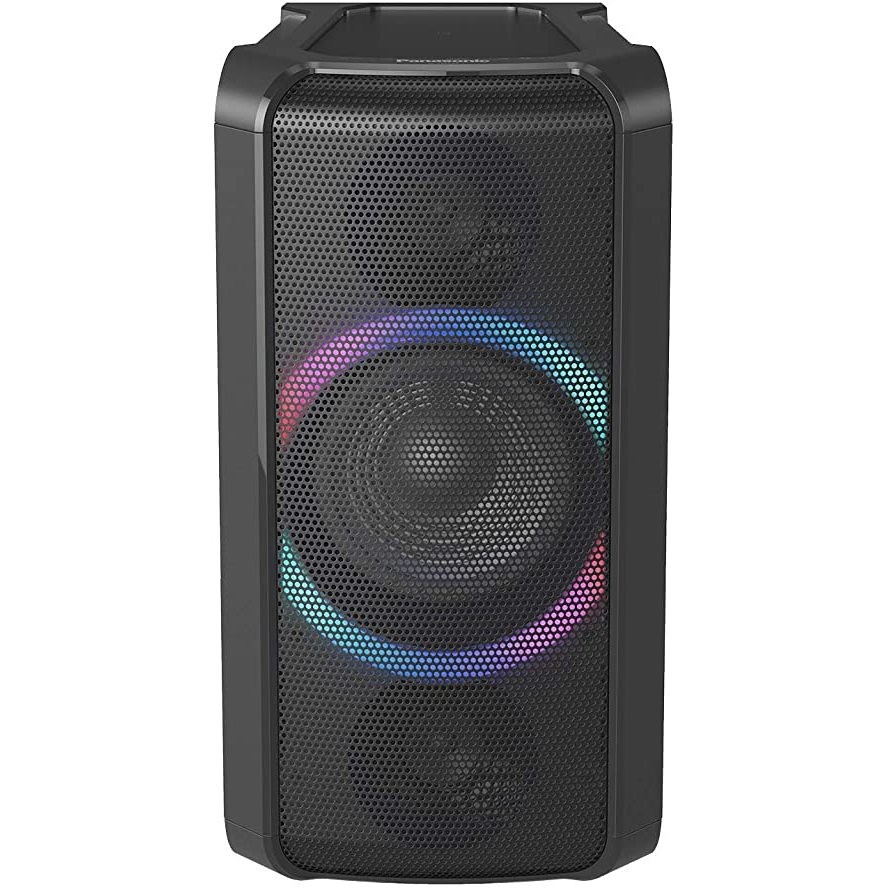 PANASONIC SCTMAX5EGK Party Speaker Diffusore Amplificato Portatile con Luci LED e Karaoke Colore Black