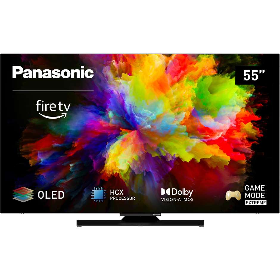 Panasonic TV-55Z80AEZ Smart TV OLED 55" 4K Ultra HD Wi-Fi DVB-T2 Classe F Nero