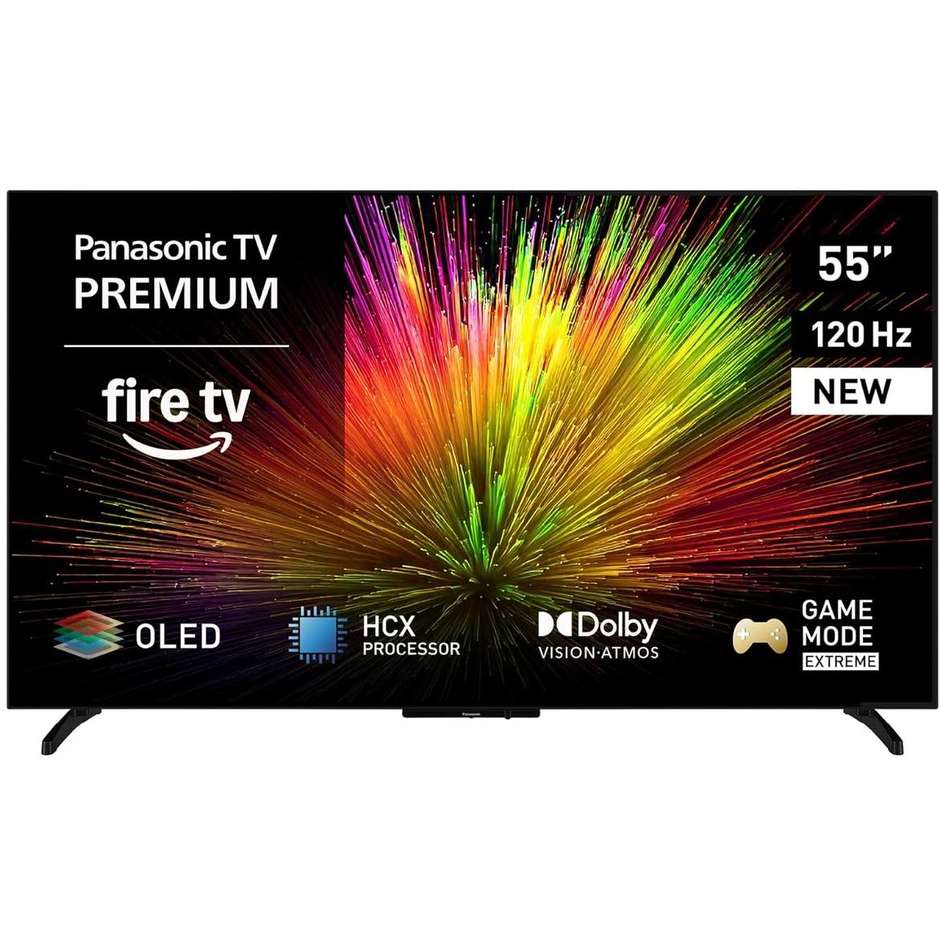 PANASONIC TV-55Z80BEZ Smart TV 55" OLED 4K Ultra HD Colore Black