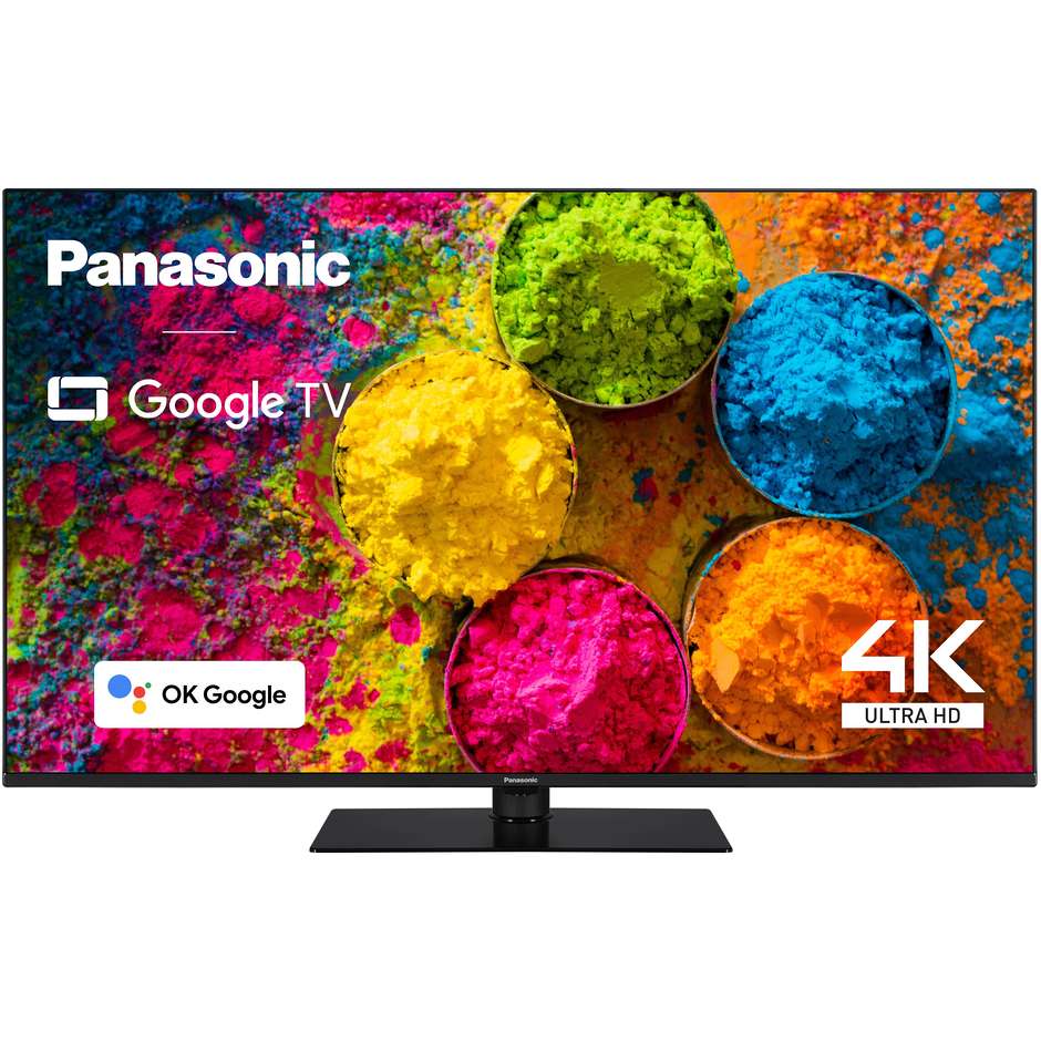 Panasonic TX-50MX700 TV LED 50" 4K Ultra HD Smart TV Wi-Fi Classe E colore cornice nero
