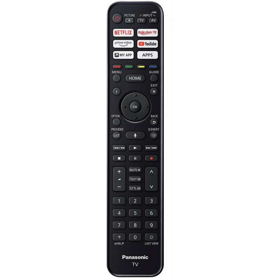 Panasonic TX-65JX940 TV LED 65'' 4K Ultra HD Smart TV Wi-Fi Classe F colore cornice nero