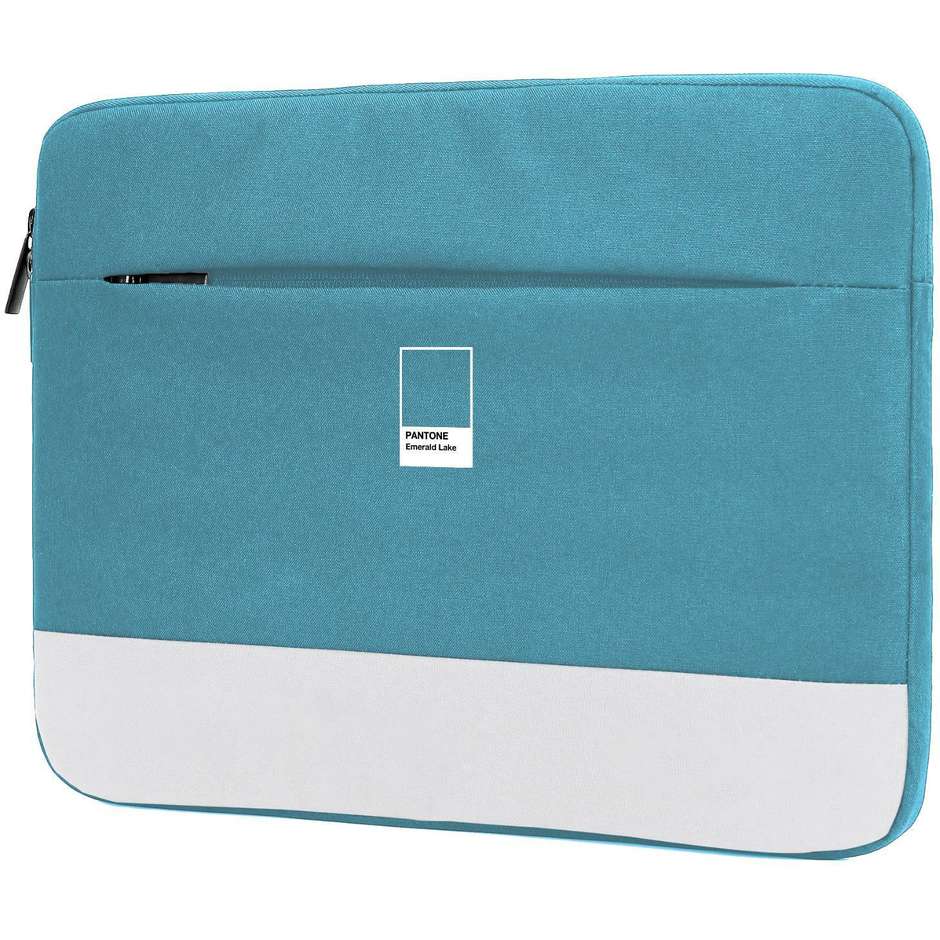 Pantone PT-BPC001G1 Custodia notebook fino a 16 pollici con tasca esterna blu