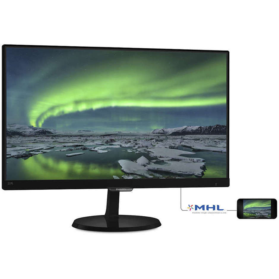 Philips 237E7QDSB/00 E Line Monitor LCD 23" Full HD 1 HDMI classe A colore nero