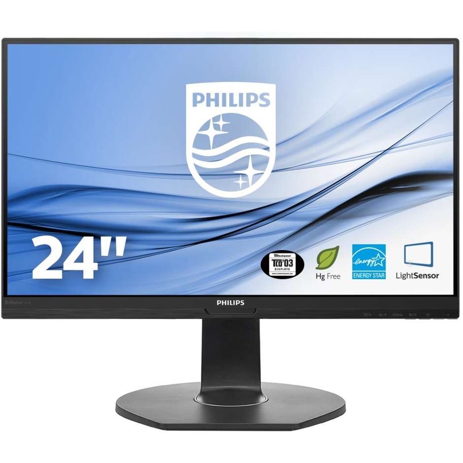 Philips 241B7QGJEB Monitor PC LED 23,8'' Full HD Luminosità 250 cd/m² Classe A++ colore nero