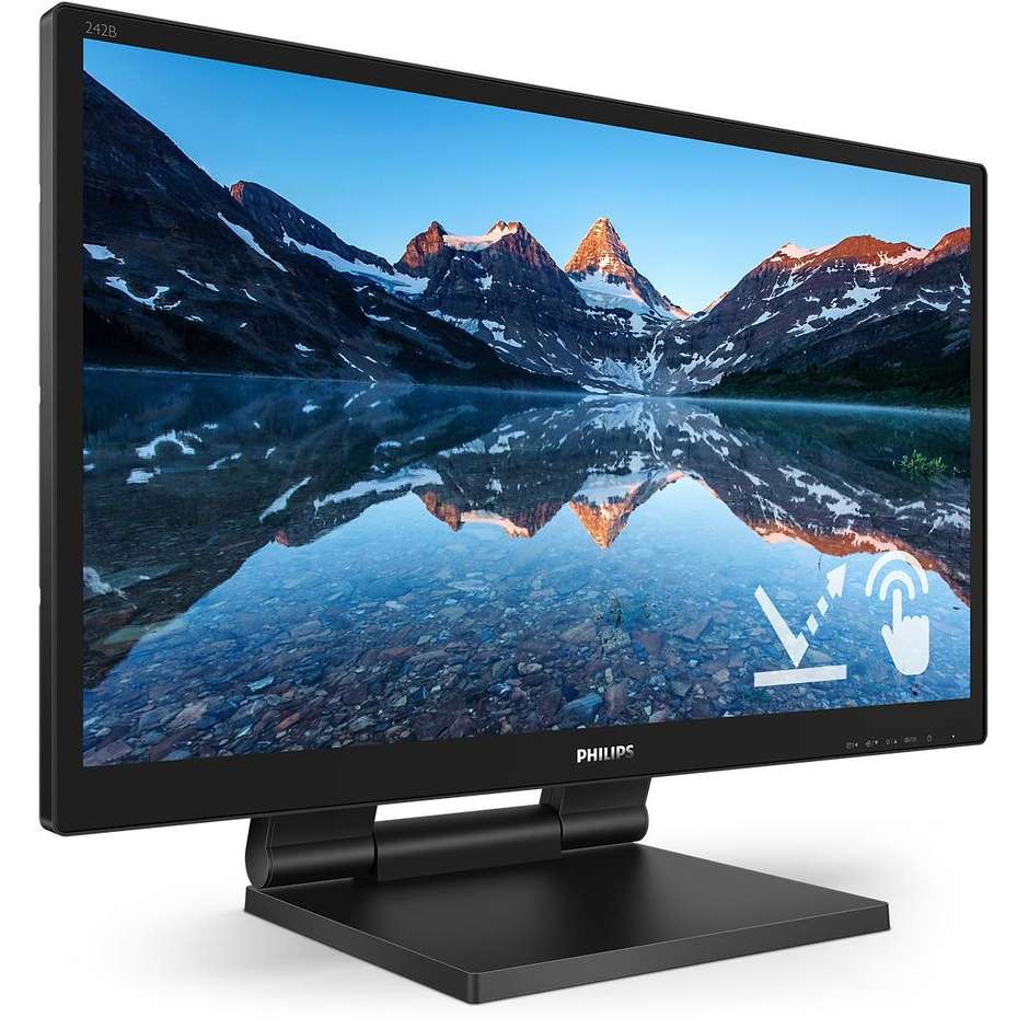 Philips 242B9TL Monitor PC LED 23,8'' Full HD Luminosità 250 cd/m² Classe A colore nero