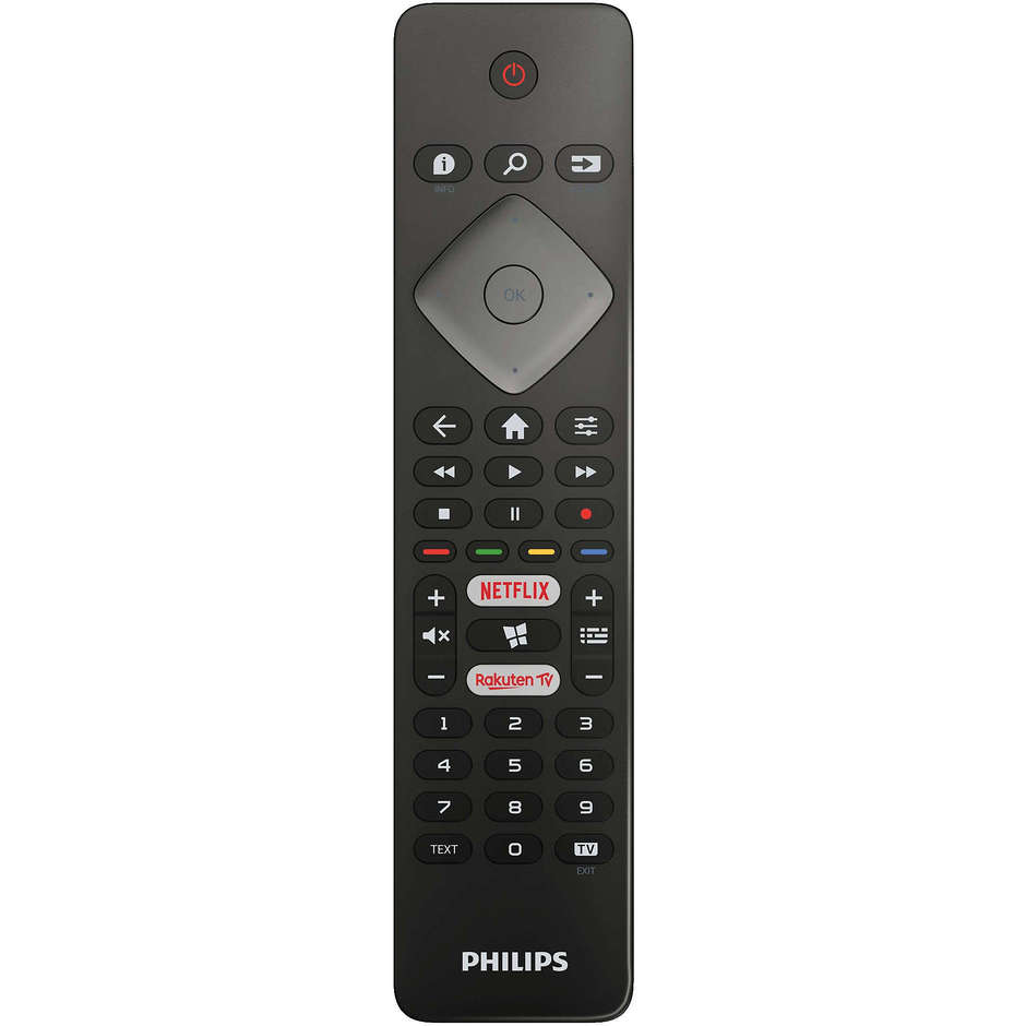 Philips 24PFS6855/12 Tv LED 24" Full HD HDR10 Smart Tv Wifi classe A colore argento chiaro