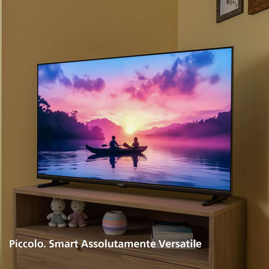 Philips 24PHS6000 24" LED HD Smart TV Wi-Fi Classe E Colore Nero