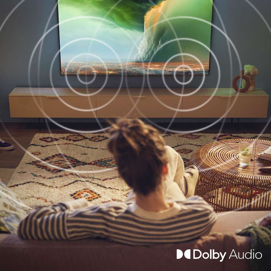 Philips 24PHS6000 24" LED HD Smart TV Wi-Fi Classe E Colore Nero