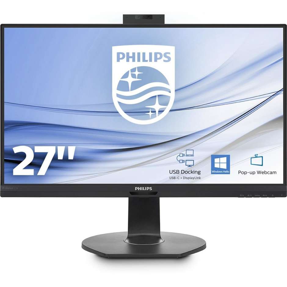 Philips 272B7QUBHEB Monitor PC LED 27'' Quad HD Luminosità 350 cd/m² Classe B colore nero