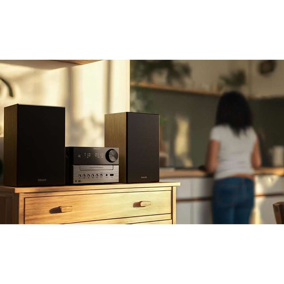 Philips 3000 series TAM3505M2/12 Microsistema audio per la casa Potenza 20 W Colore Nero