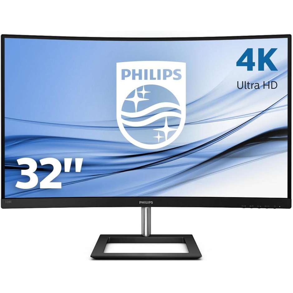 Philips 328E1CA Monitor PC LED 31,5'' 4K Ultra HD Luminosità 250 cd/m² Classe B colore nero