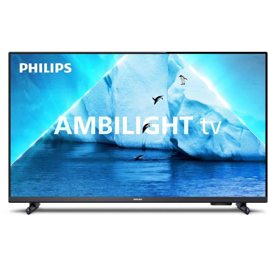 Philips 32PFS6908 TV LED 32" Full HD Smart Tv Wi-Fi Classe F Colore Nero