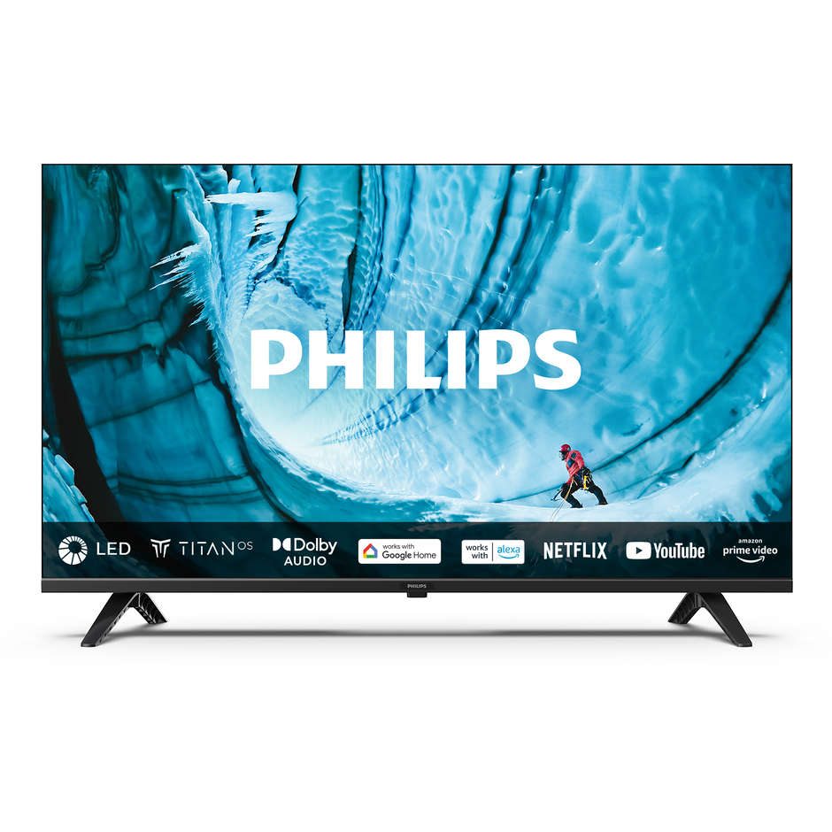 Philips 32PHS6009 Tv LED 32" Hd Smart Tv Wi-fi Classe D Colore Nero