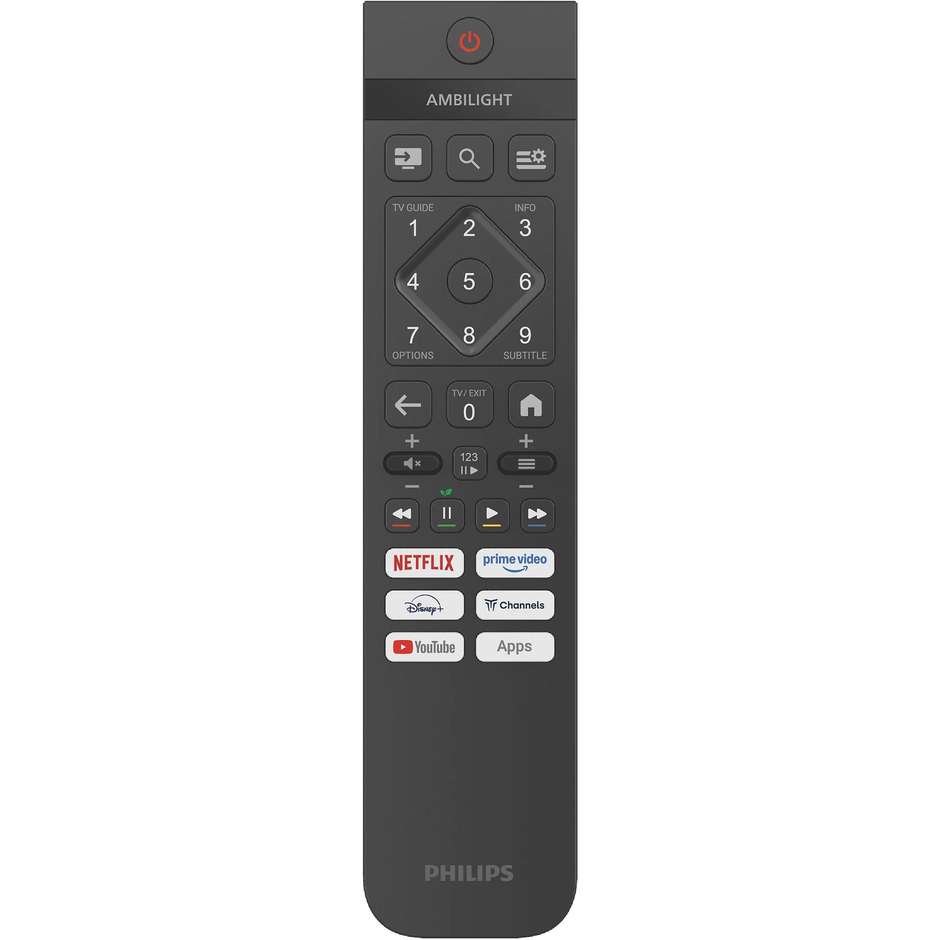 Philips 32PHS6050/12 TV Smart 32" HD+ Titan OS Wi-Fi Nero