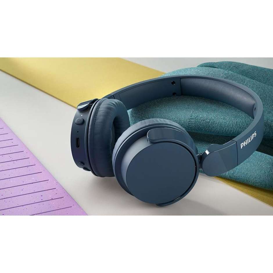 Philips 4000 series TAH4209BL/00 Cuffia Wireless Bluetooth Colore Blu