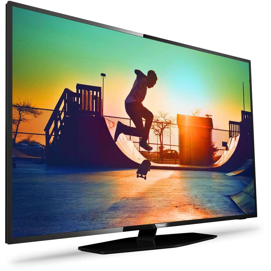 Philips 43PUS6162/12 Tv LED 43" ultra sottile 4K Ultra HD Smart Tv Wi-fi classe A+ colore nero