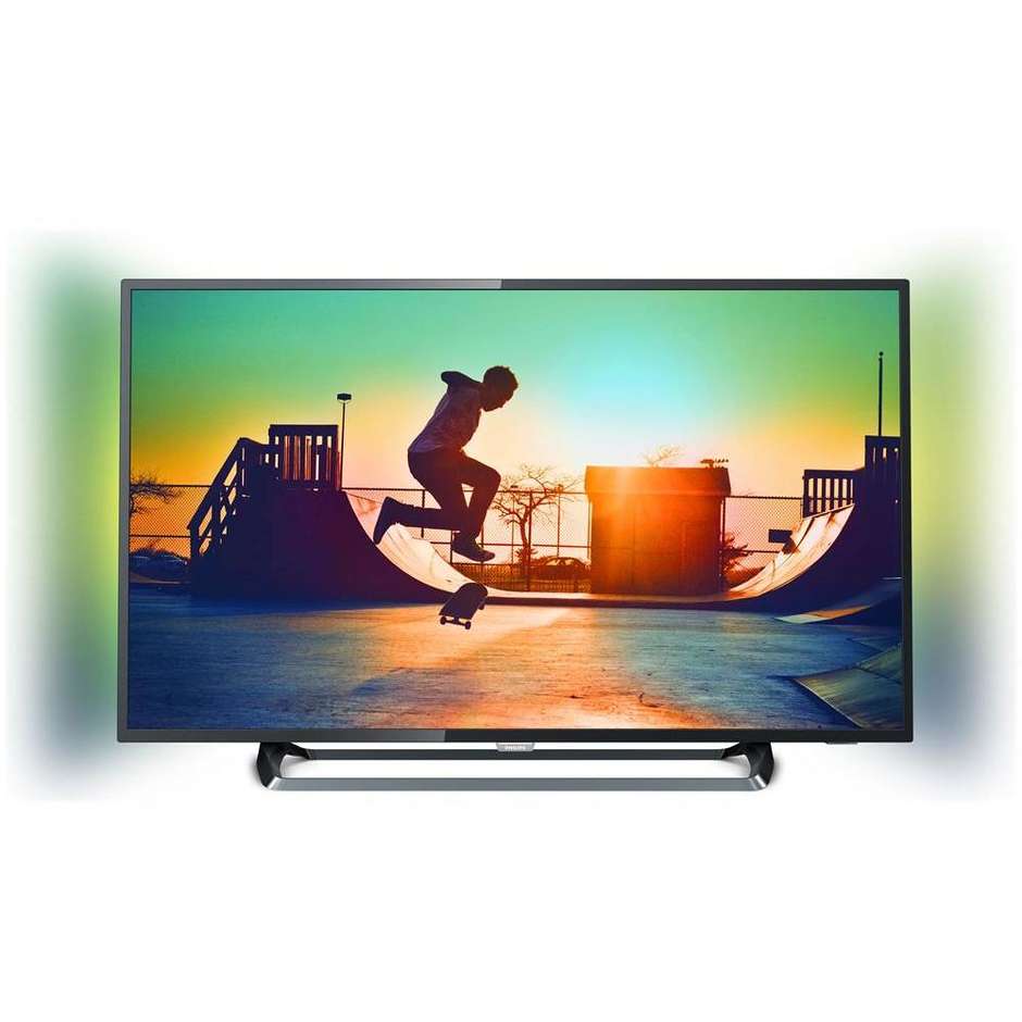 Philips 43PUS6262/12 Tv LED 43" 4K Ultra HD Smart Tv Wi-fi classe A+ nero