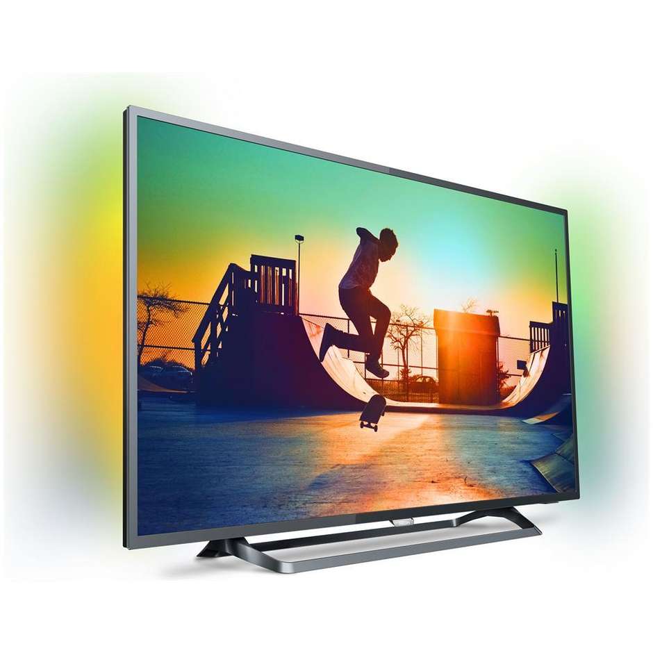Philips 43PUS6262/12 Tv LED 43" 4K Ultra HD Smart Tv Wi-fi classe A+ nero