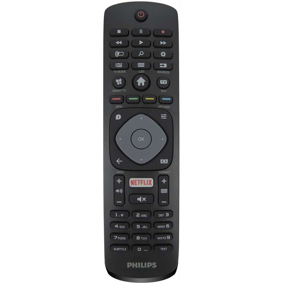 Philips 43PUS6703/12 Tv LED 43" 4K Ultra HD Ambilight Smart Tv Wifi classe A colore argento