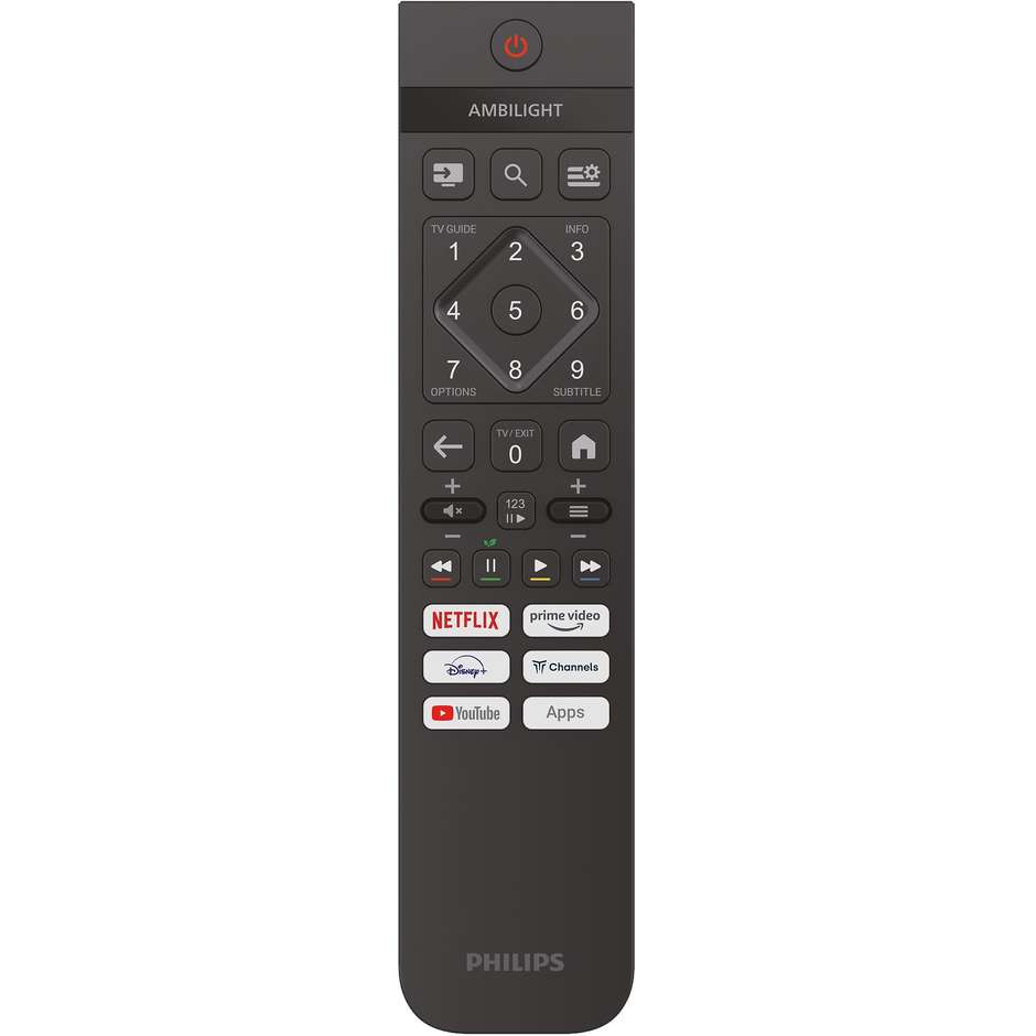 PHILIPS 43PUS7000/12 Smart TV 43" LED 4K Ultra HD Colore Black