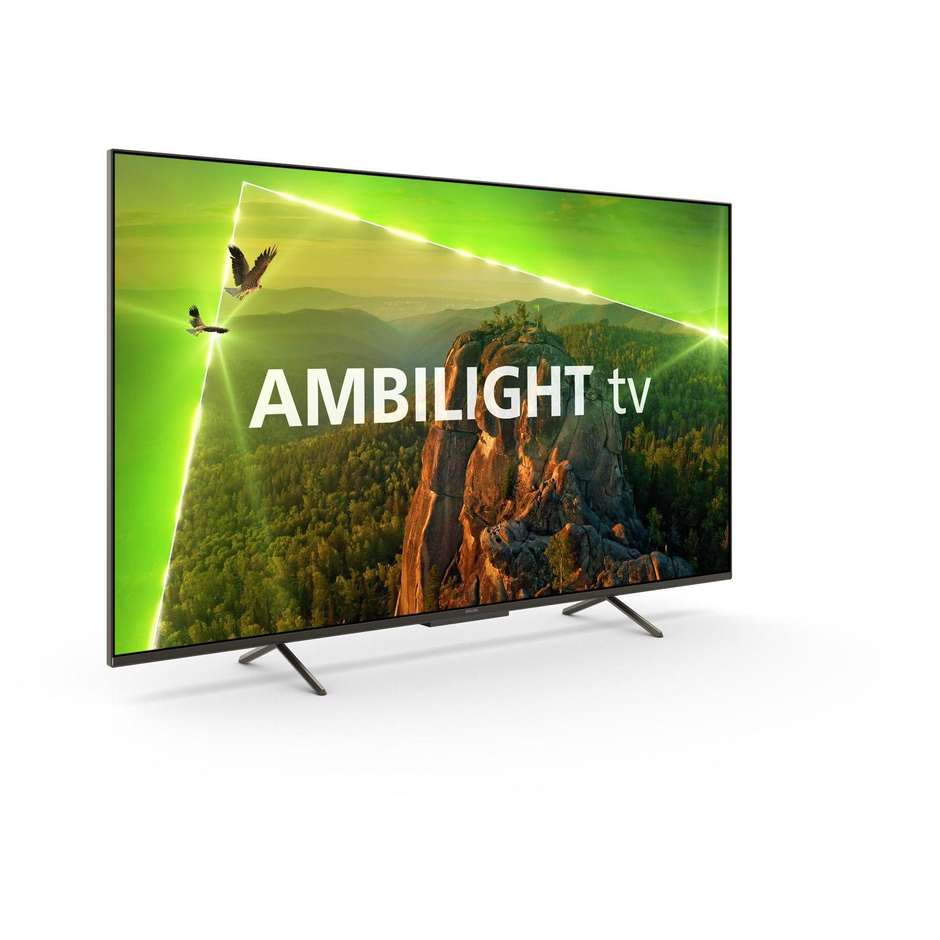PHILIPS 43PUS8118/ Smart TV 43" LED 4K Ultra HD Google TV Colore Black
