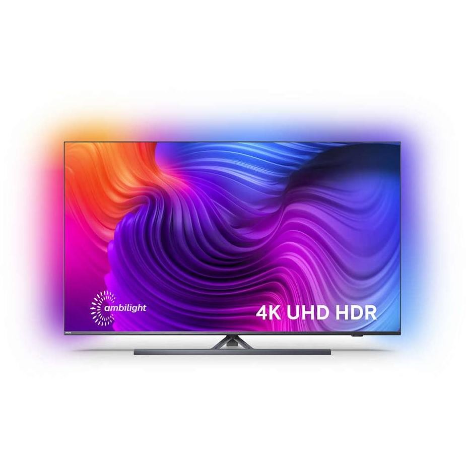 Philips 43PUS8556 TV LED 43'' 4K Ultra HD Smart TV Wi-Fi Classe G colore cornice nero