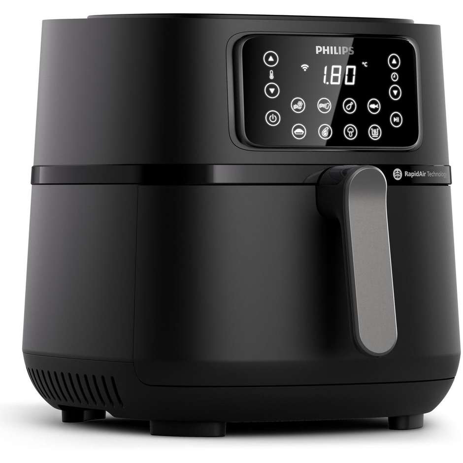 Philips 5000 series Friggitrice ad aria Capacita 7.2 Lt Potenza 7,2 Lt Accessorio teglia Colore Nero, Argento